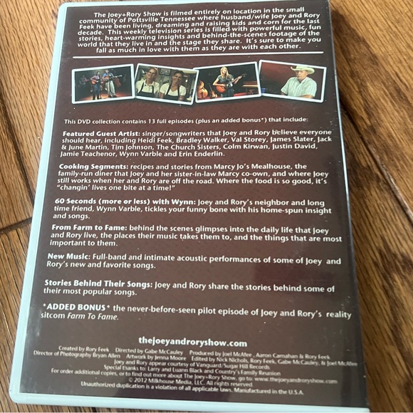 The Joey+Rory Show DVD Set Season 1-4 - Picture 5 of 11